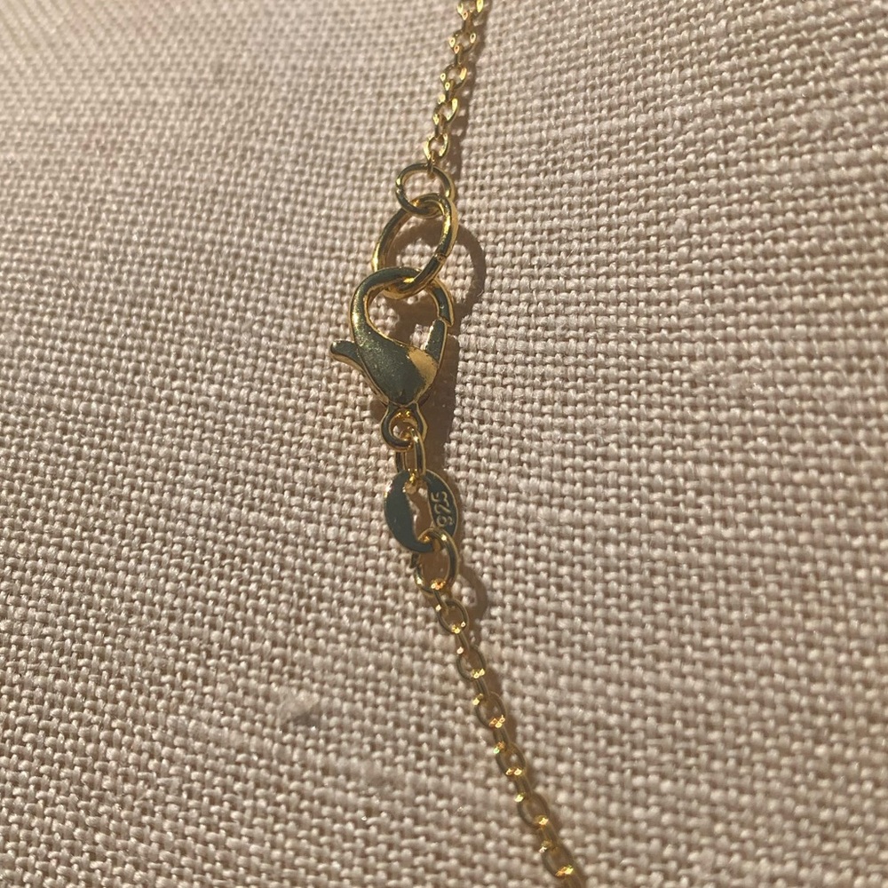 NWT Sterling Silver Plated Chain & Alloy Arrow Charm Necklace - Picture 8 of 16